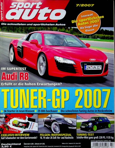 Deckblatt Sport Auto (07/2007)